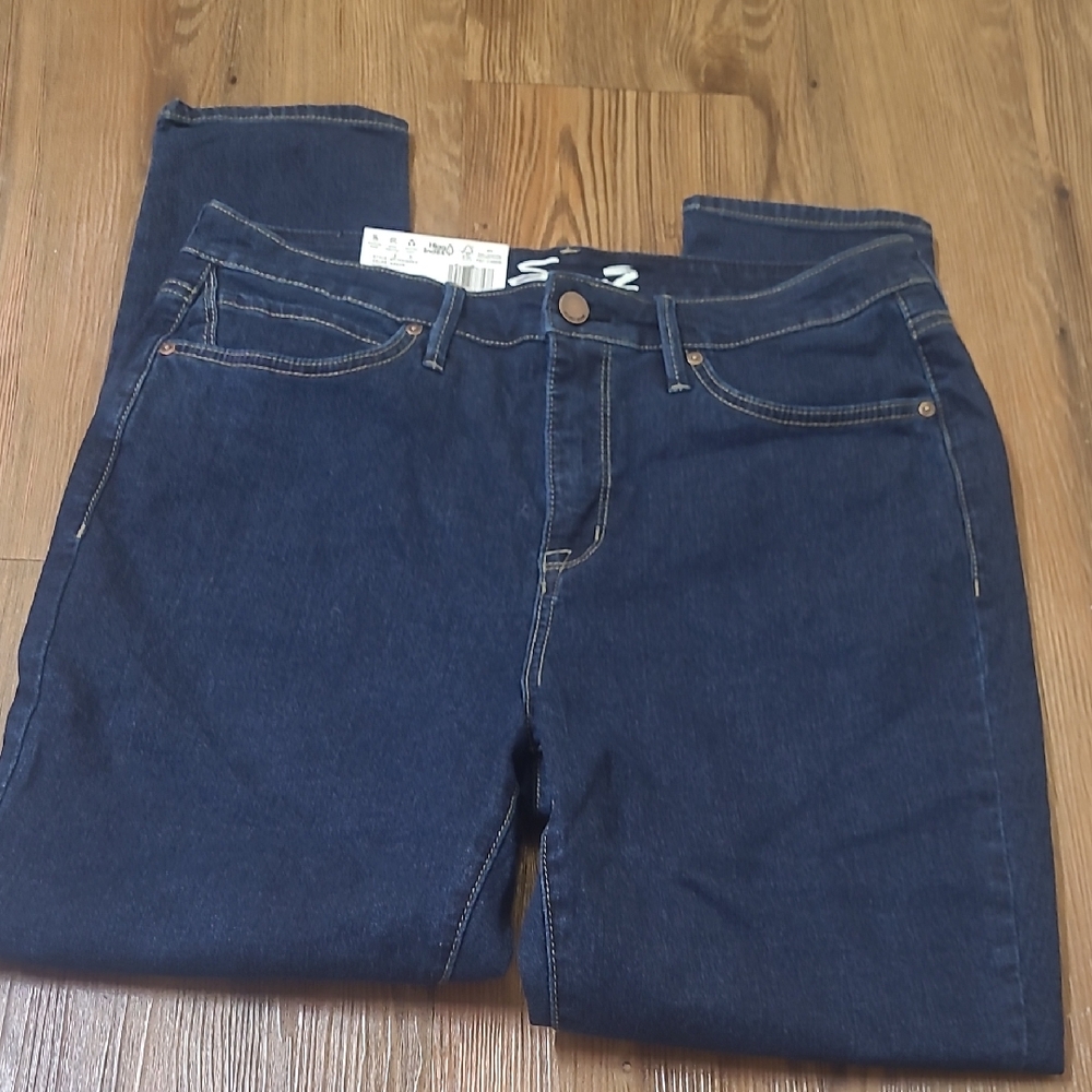 Seven7 Dark Blue Skinny‎ Jeans - Classic Indigo Wash